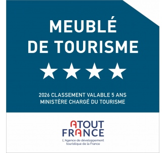 Classement Meublé de Tourisme 4 étoiles — Atout France